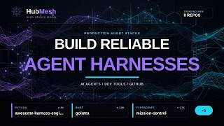 How to Build Reliable AI Agent Harnesses (8 Open-Source Repos)
