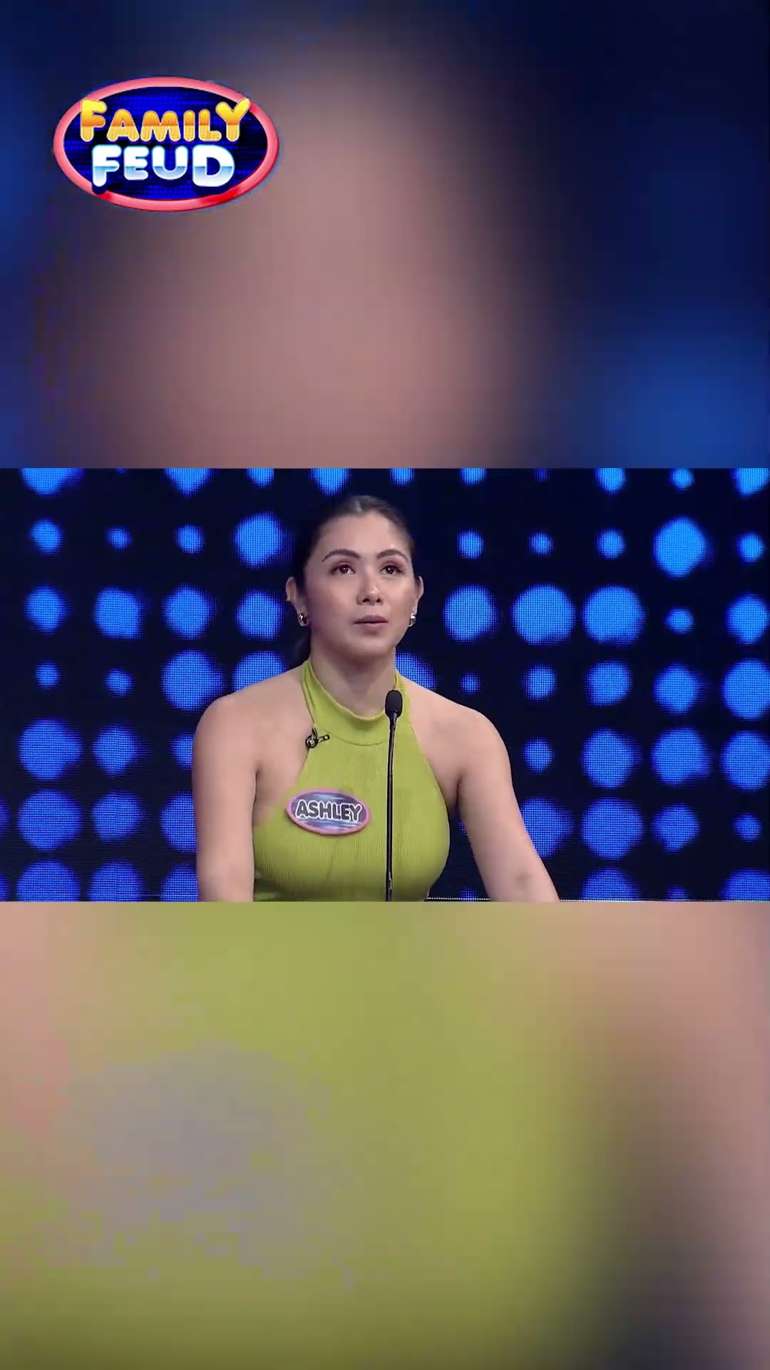 Ashley, ayaw makita ang pamilya! #shorts | Family Feud