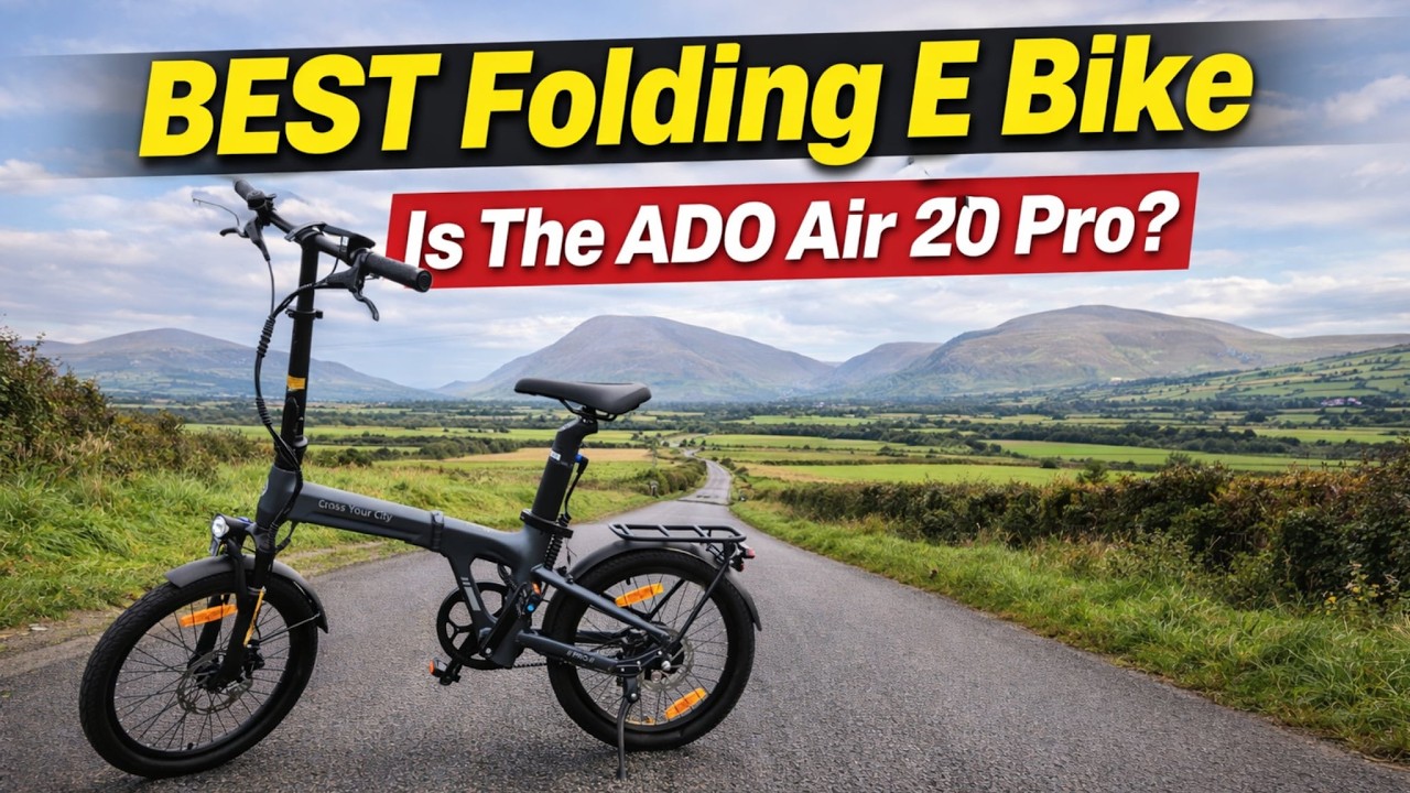 Лучший складной электровелосипед — ADO Air 20 Pro?