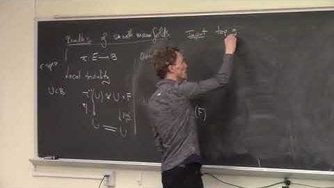 Smooth manifold bundles - Soren Galatius