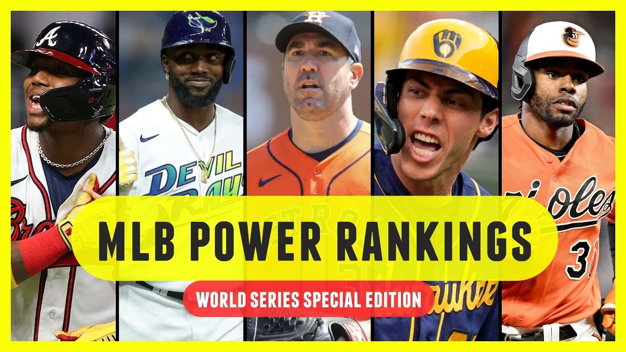 Power Ranking MLB Playoff Teams 1-12... Who Wins the 2023 World Series ...