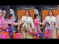 شوفوا ام ابراهيم وهي بترقص في المنتزه هي وبنتها نجمه رد فعل الناس صدم ام ابراهيم ام ابراهيم 