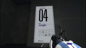 Portal 2 (CO-OP) Walkthrough Chapter 1 - Level 4