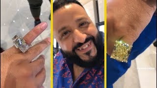 Celebrity DJ Khaled Shopping For A Millon Dollar Pinky Ring! Wealth