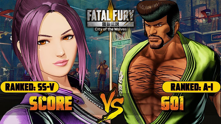 Fatal Fury: CotW 🔥 SCORE (Mai) Vs GO1 (Marco)🔥FATAL FURY CotW High Level Gameplay!