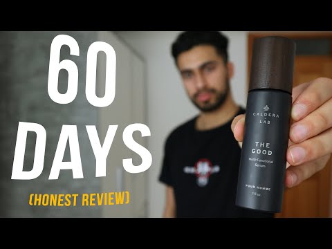 60 Days Of Caldera + Lab TRANSFORMATION Honest Review | Men's Skin Care For Aging
