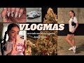 VLOGMAS🎄⭐️ mercado navideño, regalitos, hauls, uñas nuevas…