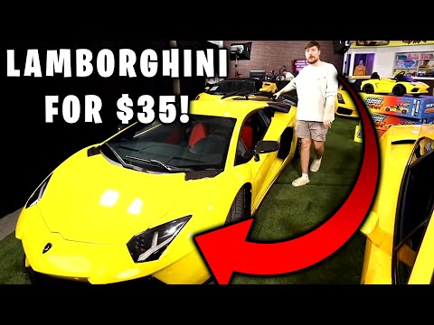 Mr.Beast is Selling A Mystery Lamborghini For $35