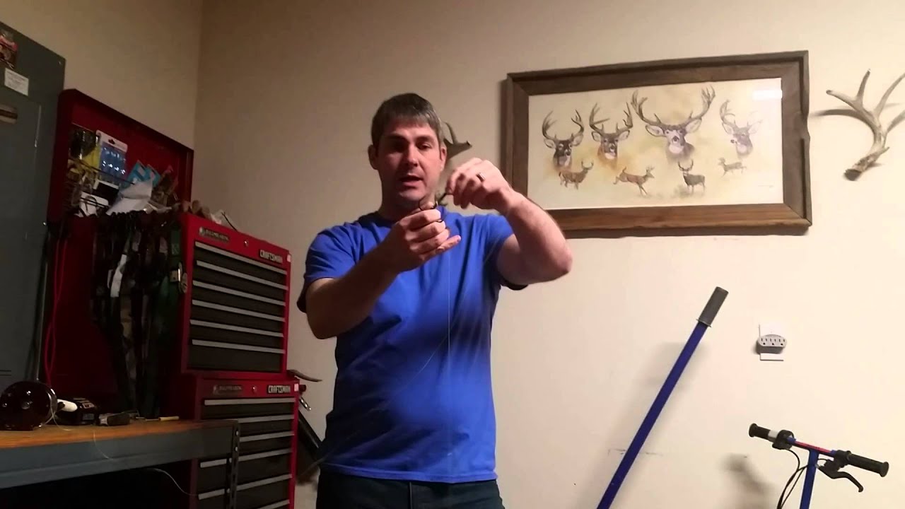 How To Spoonbill Paddlefish snagline setup YouTube