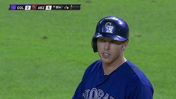 COL@ARI: Dickerson plates Barnes with infield single