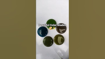 Unique Green & Earthy Color Shades | Aesthetic Color Palette 🎨✨#ColorPalette #AestheticColors
