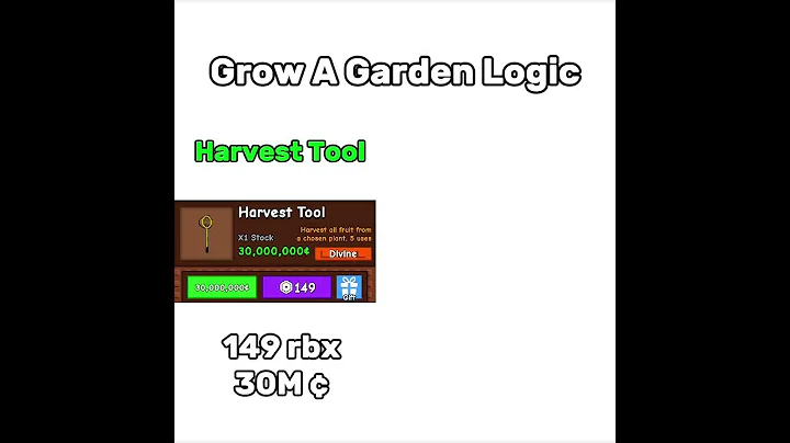 Grow A Garden Logic || #fyp #shorts #edit #roblox #memes #funny #logic #robloxmemes #growagarden