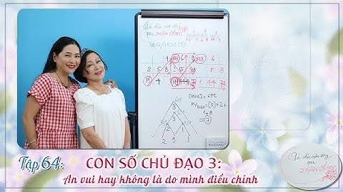 Tập 64: Con số chủ đạo 3: An vui hay không là do mình điều chỉnh| Góc nhìn cuộc sống qua Nhân số học