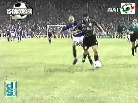 Serie A 1997-98: SAMPDORIA - VICENZA 2-1 Boghossian, Di Napoli, Tovalieri