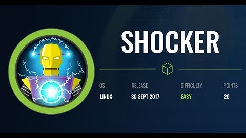 HackTheBox - Shocker - OSCP Like Box