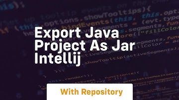 export java project as jar intellij