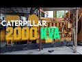 Caterpillar Diesel Generator 2000 Kva running and loadbank test-Rk generator