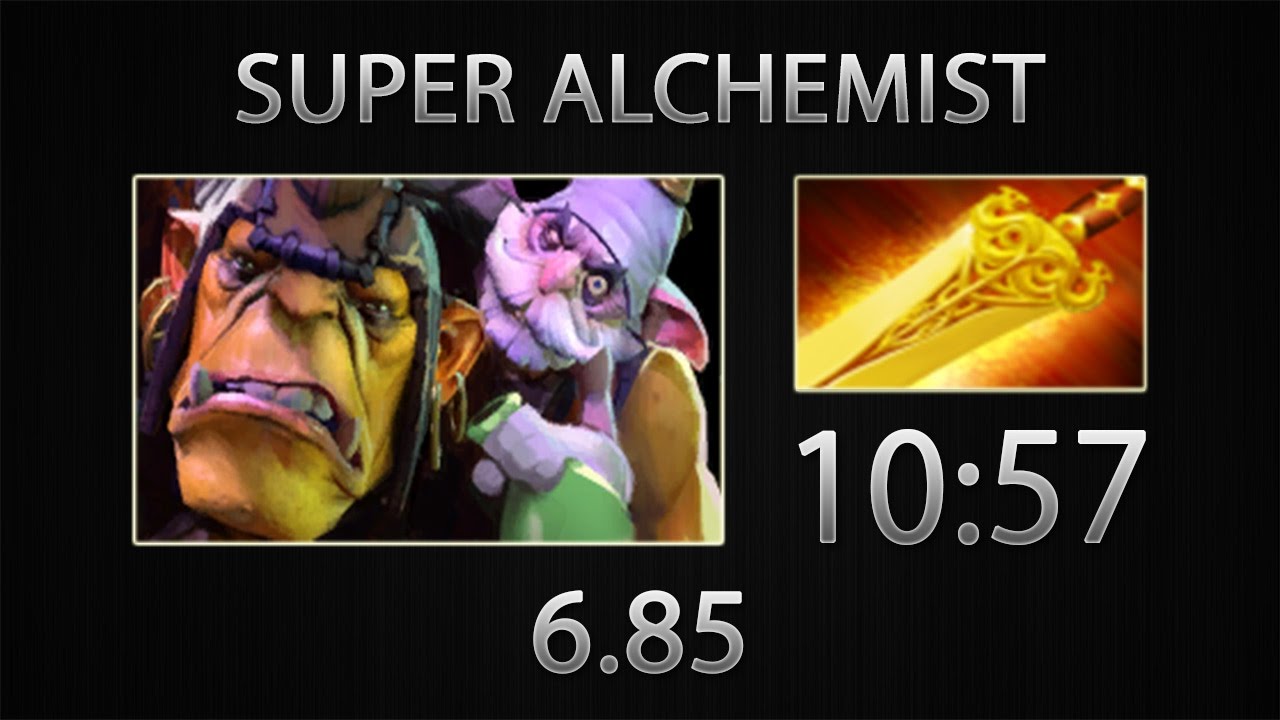 Dota 2 Alchemist Fast Farm - Super - Radiance - 