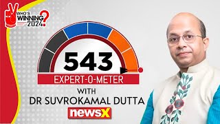 Who's Winning 2024 | The Expert-O-Meter | Dr Suvrokamal Dutta | NewsX screenshot 1