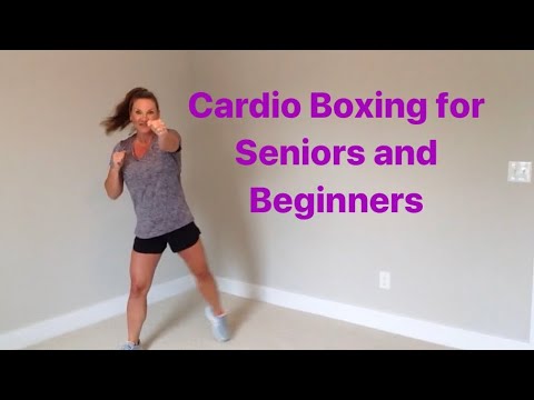 cardio boxing routine crossword clue