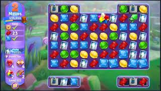 Wonka's World of Candy Level 123 - NO BOOSTERS + FULL STORY 🍫 | SKILLGAMING ✔️