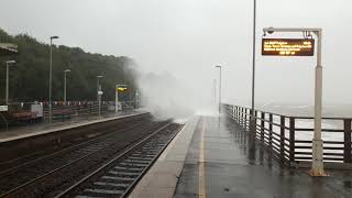Commuting from Dawlish in a storm
