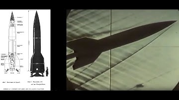 A-4  (V-2) German ballistic rocket. Guidance  system and trajectory