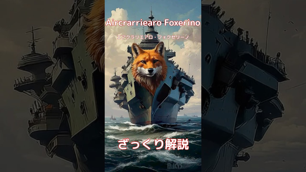 【#italianbrainrot 】Aircrarriearo Foxerino エアクラリエアロ・フォクセリーノ【ざっくり解説】