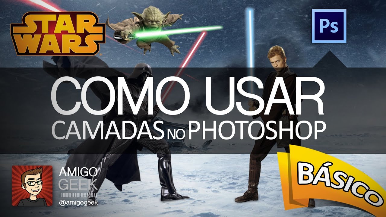 Download Como usar camadas no Photoshop (Tutorial Básico em Português) - YouTube