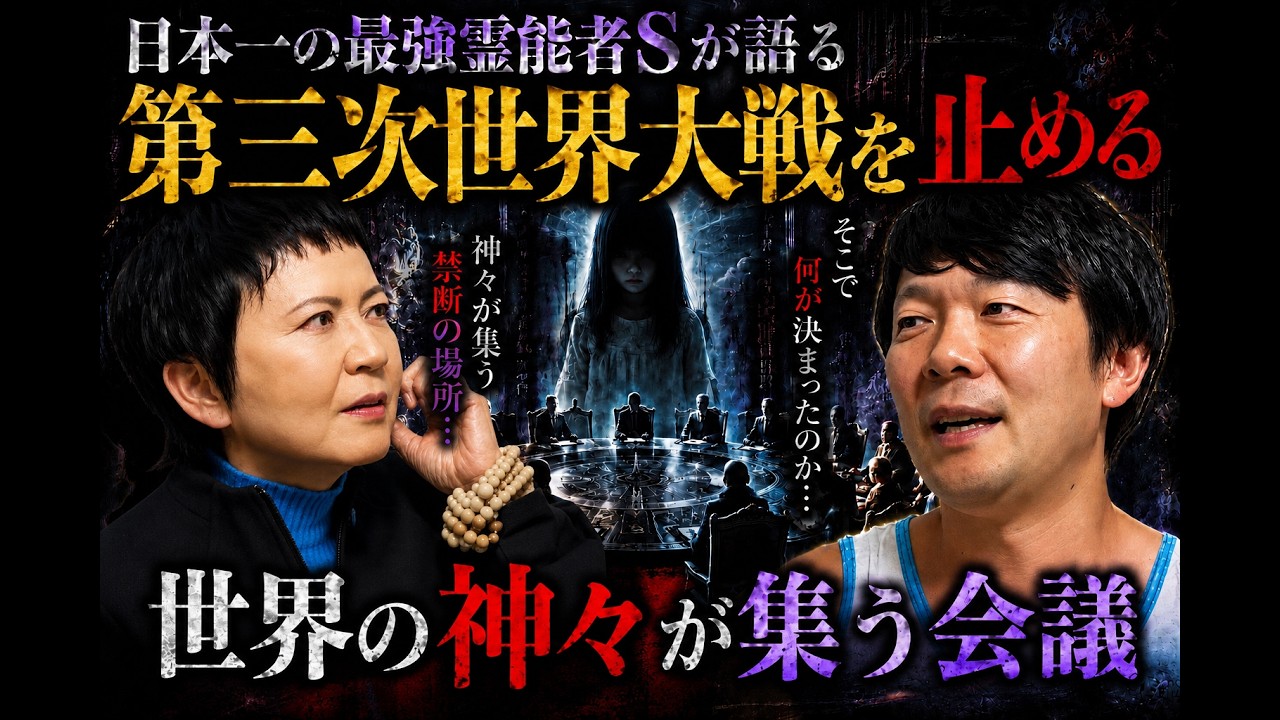 第三次世界大戦を止めるために世界の神々が集う会議の裏側
