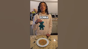 Gummy Bear Nerds Gummy Cluster #funny #shorts #youtubeshorts