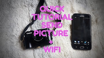 HOW TO CONNECT MY CANON G7X MARK ii TO MY ANDROID PHONE