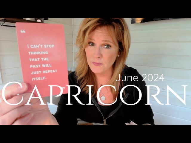 CAPRICORN : The PAST Is REPEATING Itself | June Weekly 2024 Zodiac Tarot Reading class=