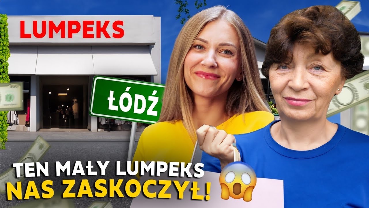PŁASZCZ Z KASZMIRU I SPODNIE ZA 10 ZŁ W LUMPEKSIE?! 😱 LUMPEKSOWE ŁOWY Z BABCIĄ 😍