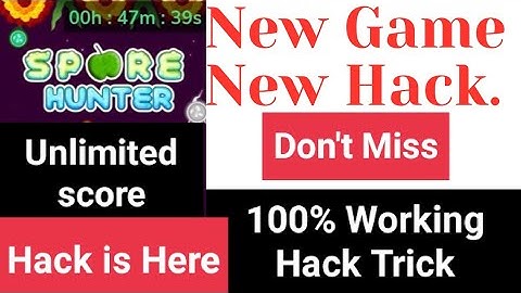 MX player  spore hunter game hack trick | MX player new game spore hunter Hack Trick | MX player