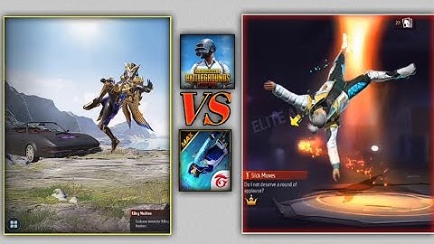 FREE FIRE VS PUBG EMOTE BATTLE - SAMSUNG,A3,A5,A6,A7,J2,J5,J7,S5,S6,S7,S9,A10FF #freefirevspubg#pubg