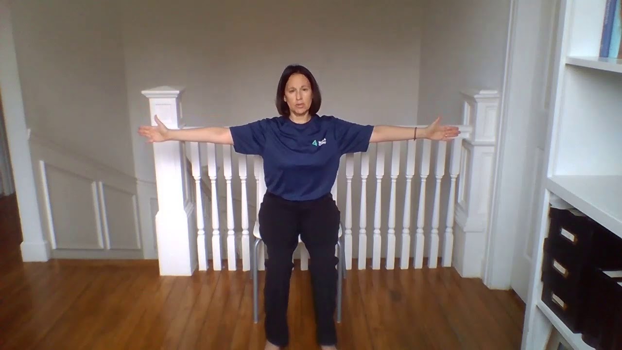 Yoga 4 Change: Uplifting Chair Yoga Class - YouTube