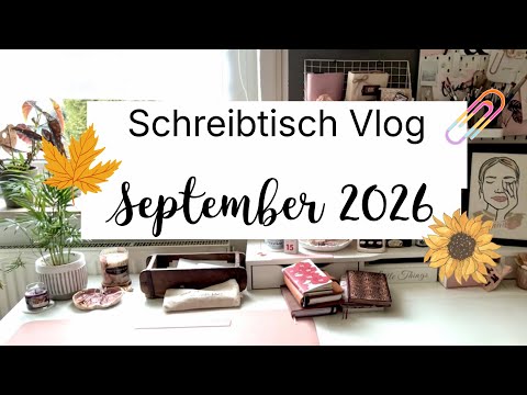Desk Vlog September 2026 | Unboxing Orders | Sticker Mystery Pack | New Journals