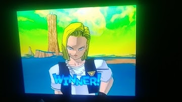 Dragonball Z Budokai 2 Android 18 Alternate  Power Falling Star on Android 18 Perfect Ryona