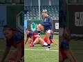 #BTS pitch side warm up 🔥 #sports #rugby #stretching #warmup #womenssports #trending #shorts