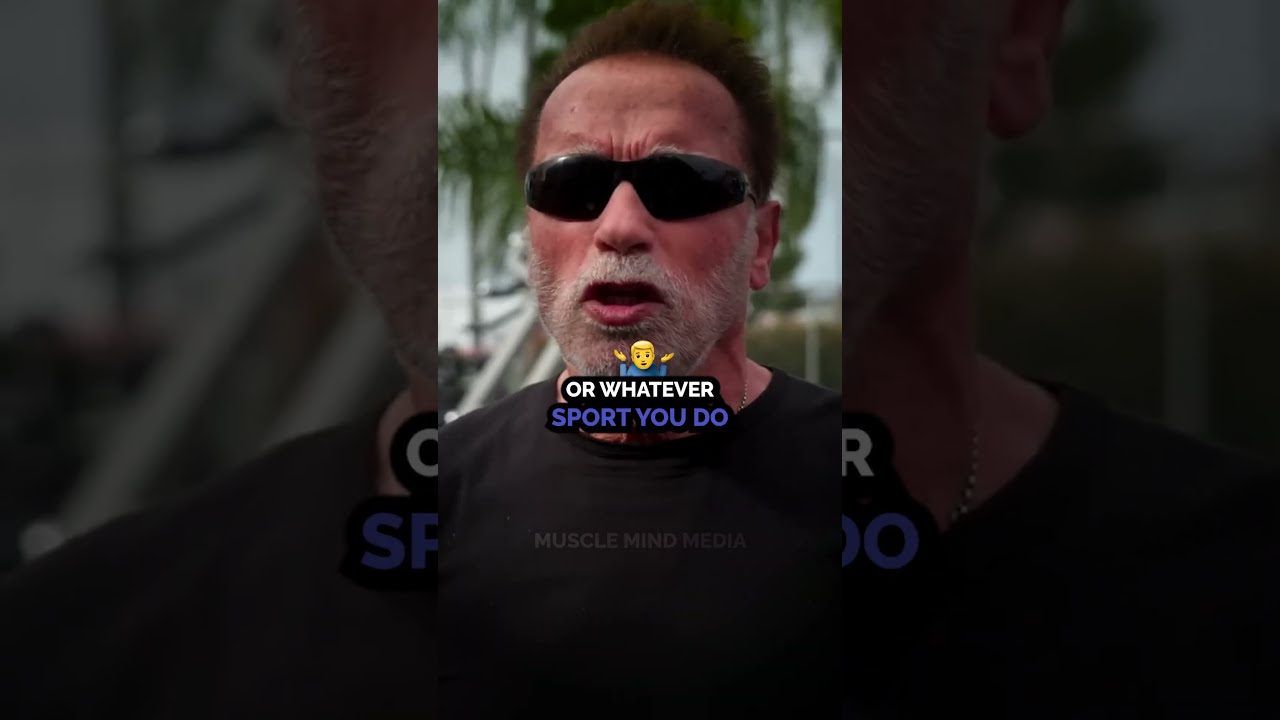 Arnold Schwarzenegger REVEALS Why Training Is Essential For Everyone Shorts
