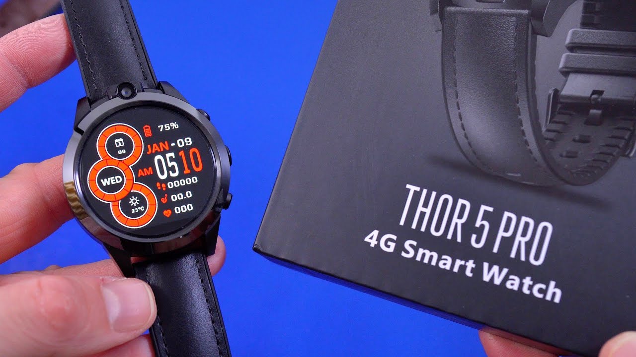 Vejhus væg Dekan Zeblaze Thor 5 Pro 4G Smartwatch Unboxing and Hands on - YouTube