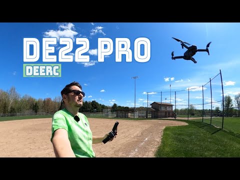 Best Drones Under $400 8 DEERC DE22 PRO Camera Drone Review