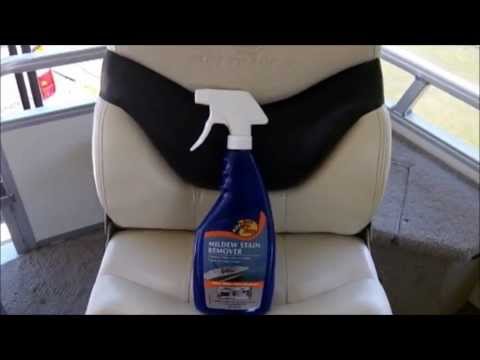 Boat seat cleaner - YouTube