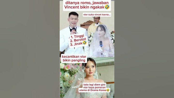 Vior resmi menikah dengan vincent #shorts #vior