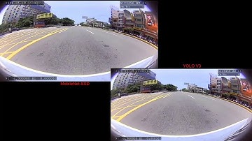 Compare yolov3 and mobilnet-ssd in fisheye video vehicle detection