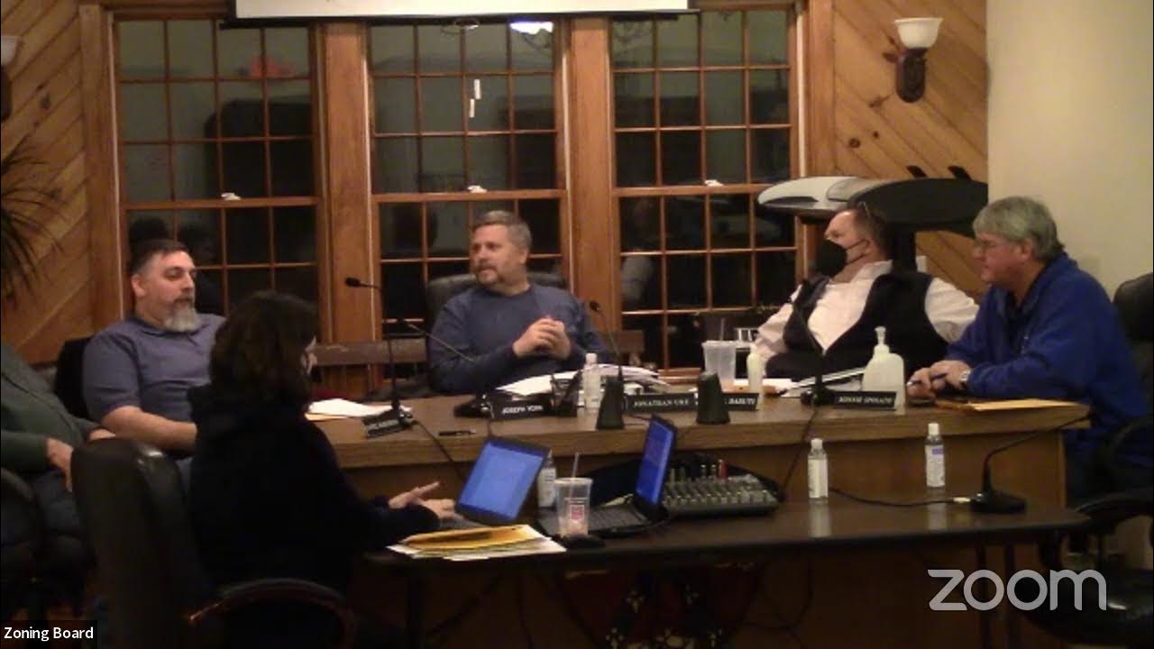 Hopkinton Zoning Meeting January 20, 2022 700 PM YouTube