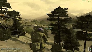 Arma2 | Wasteland | Roadblock and a final suicide all in mission.