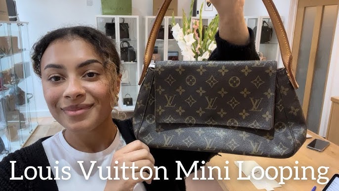 LOUIS VUITTON Monogram Canvas Mini Looping Shoulder Bag