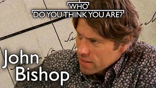 Comedian John Bishop uncovers Canadian connection!